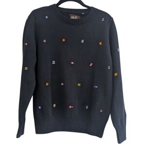 Keil James Patrick Seafarer Collection Seafari Flag Sweater